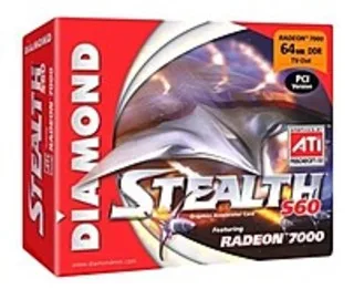 Diamond Multimedia Diamond Multimedia S60PCI64 Stealth S60 Radeon 7000 64 MB PCI Video Card — product photo