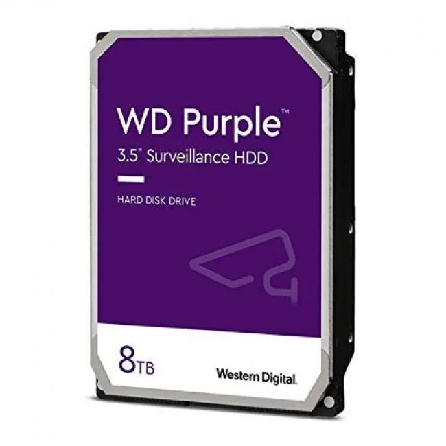 Western Digital Western Digital WD84PURZ 8TB 5640 RPM 128MB Cache SATA 6.0Gb/s 3.5" Internal Hard Drive — product photo