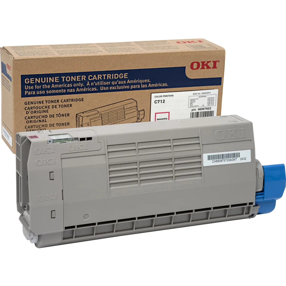 Oki Data Oki Data 46507602 magenta toner cartridge 11500 pages — product photo