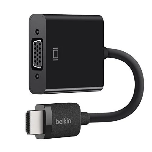 Belkin HDMI to VGA adapter with micro USB power