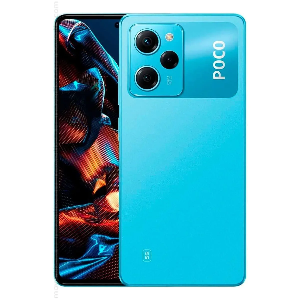Mi Mi Poco X5 Pro 5G 6.67" 8/256GB Blue cell phones - unlocked — product photo