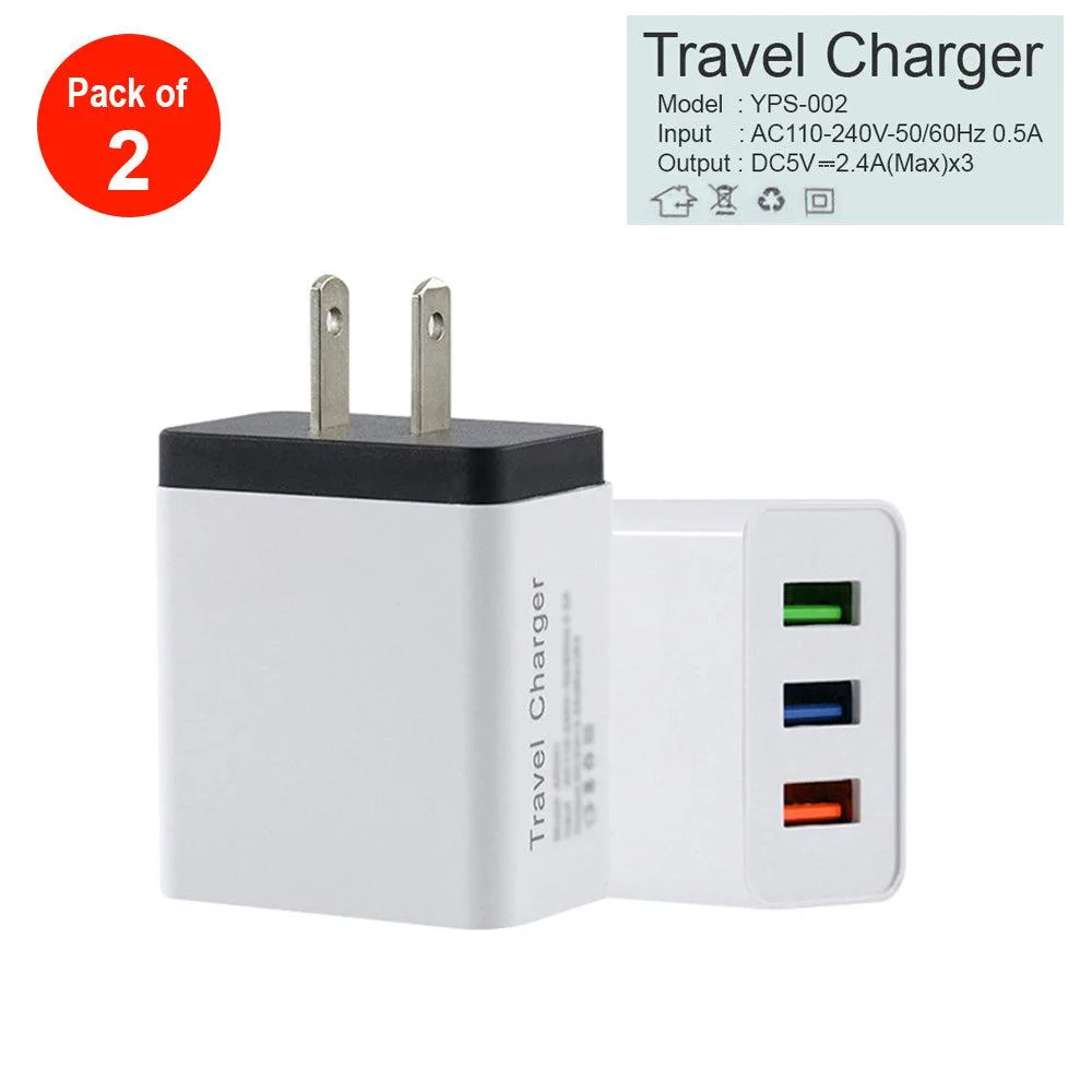 Fommy Fommy 3 USB Wall Charger 2A Black 203695 — product photo