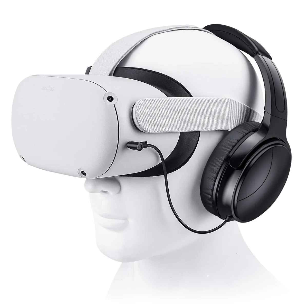  SARLAR VR Gaming Headset for Quest 2/3 45mm Drivers 3.5mm — product photo