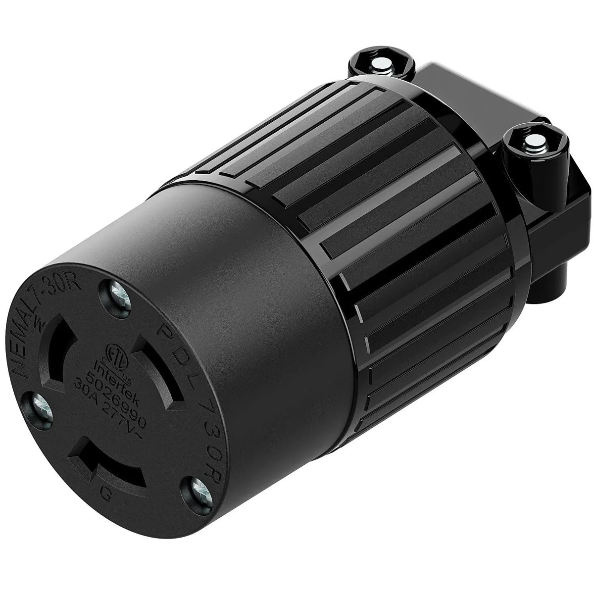 LORDWORLD LORDWORLD NEMA L7-30R Locking Plug 30A 277V ETL Listed — product photo