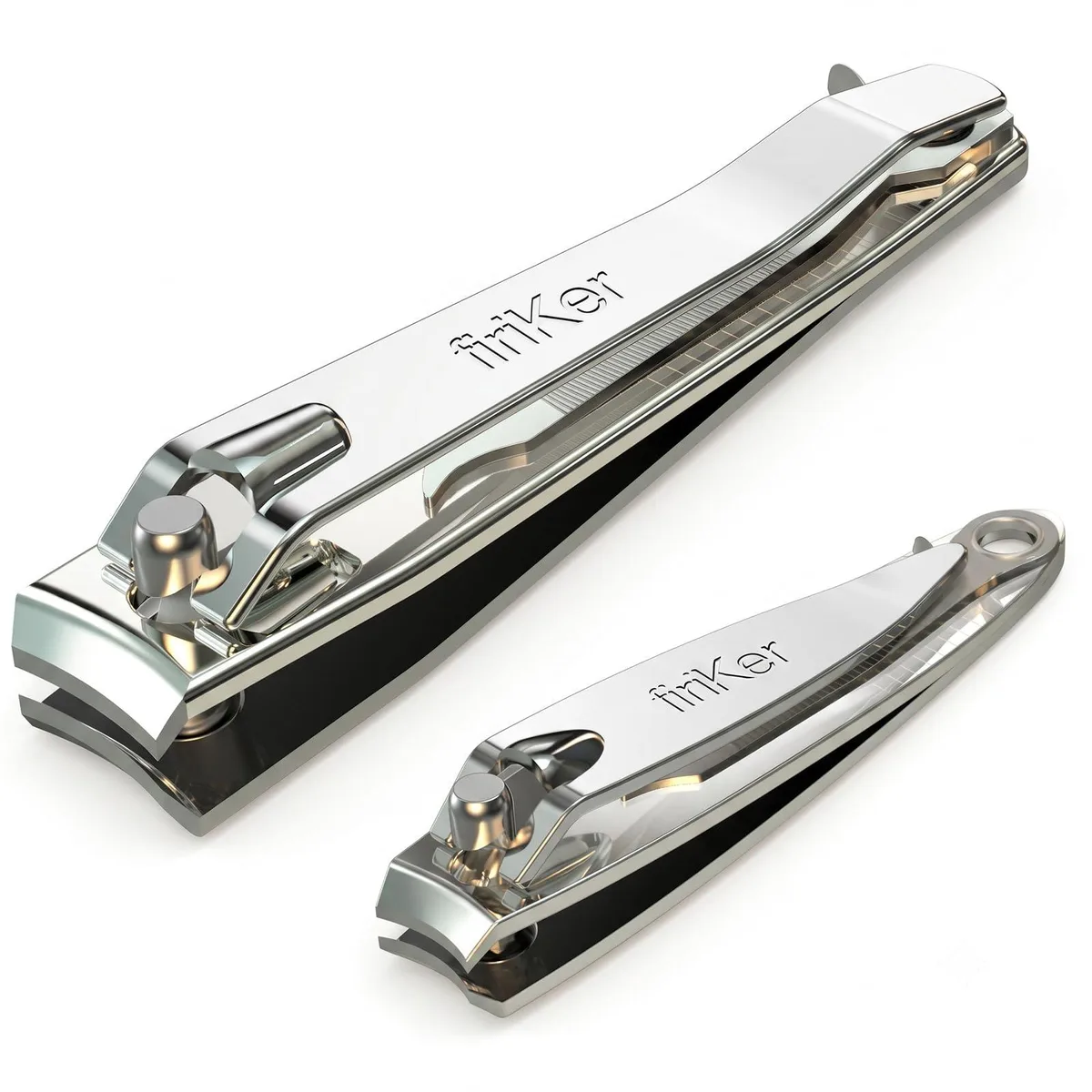  firiKer PRO-AUTO Nail Clipper 2pcs Curved Silver — product photo