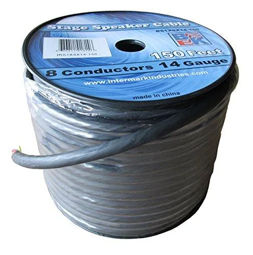 Blast King Blast King IRS1X8X14-150 home audio speaker 14 gauge 8 conductor 150 ft — product photo
