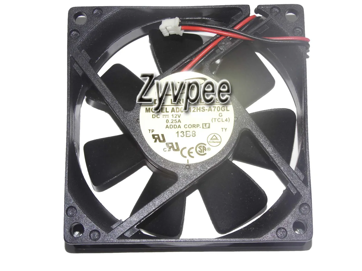 Zyvpee Zyvpee AD0812HS-A70GL 80x25mm 12V 2-pin case fan — product photo