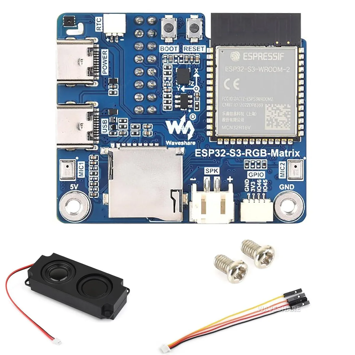 LORDWORLD LORDWORLD ESP32-S3 HUB75 RGB Matrix Development Board — product photo
