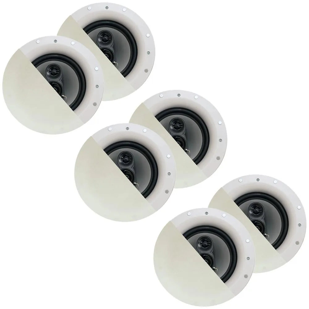 Goldwood Sound, Inc. Goldwood Sound CSic84 frameless in-ceiling 8" speaker 3-pair pack home audio speaker — product photo