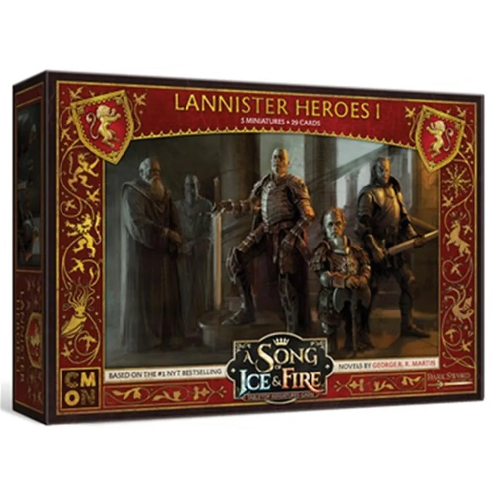 CMON CMON SIF209 A Song of Ice &amp; Fire Lannister Heroes Game — product photo