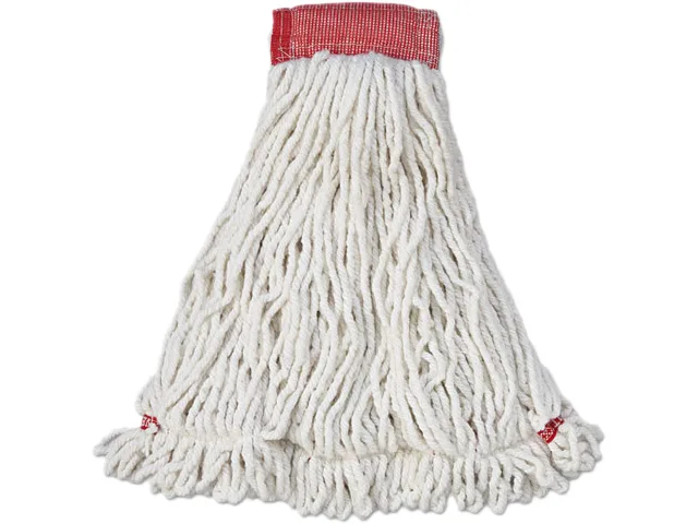 Rubbermaid Commercial Rubbermaid Commercial RCP A253 WHI 24 oz cleaning mop 5" headband white — product photo