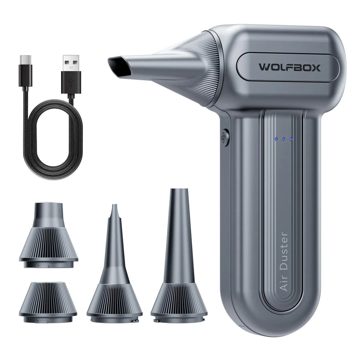 WOLFBOX WOLFBOX DF60 110000RPM Cordless Air Blower Gray — product photo