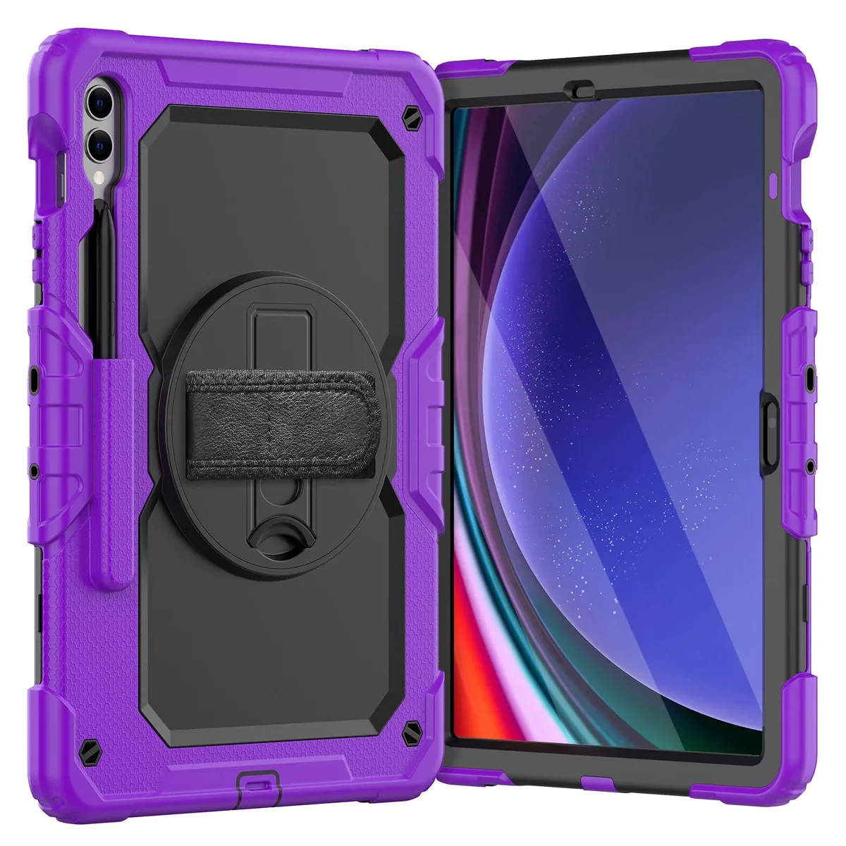 Timoom Timoom Heavy Duty Case Purple 12.4" 360° Stand Strap — product photo
