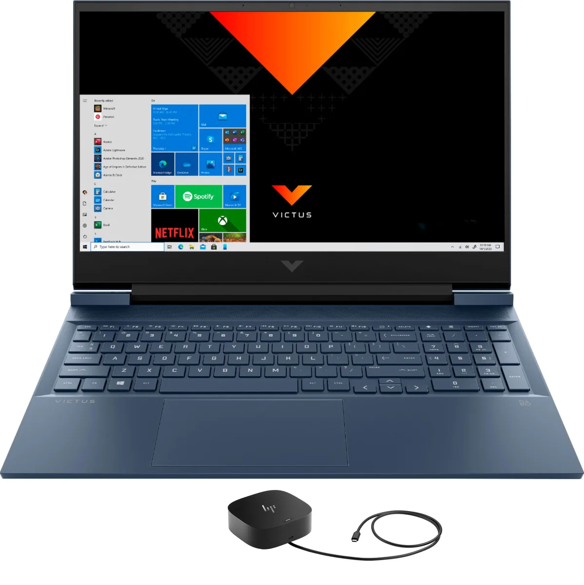 HP HP Victus 16 Performance Blue gaming laptop — product photo