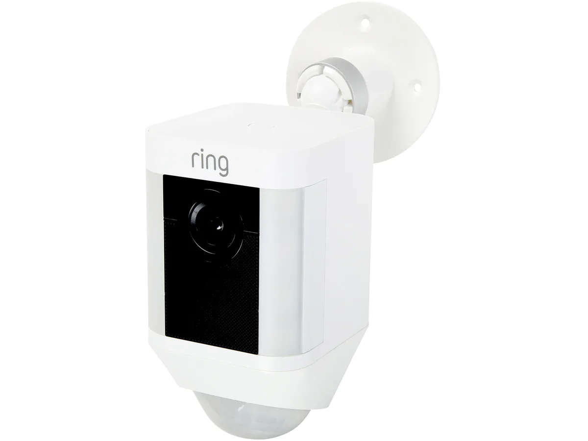 Ring Ring 8SB1S7-WEN0 Spotlight Cam Battery network camera 1080p 140° 2.4 GHz 110 dB White — product photo