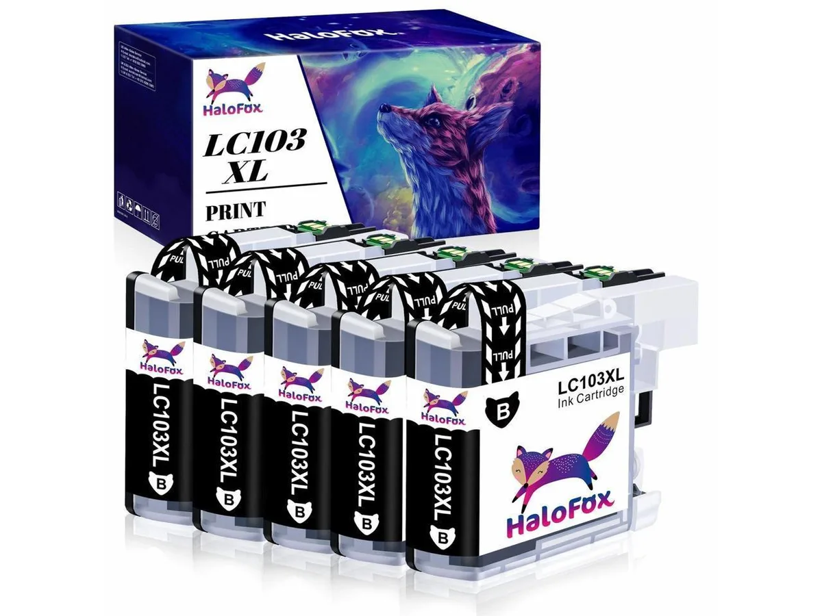 V4ink V4ink LC103 XL Ink Cartridge 5-Pack Black 600pp — product photo