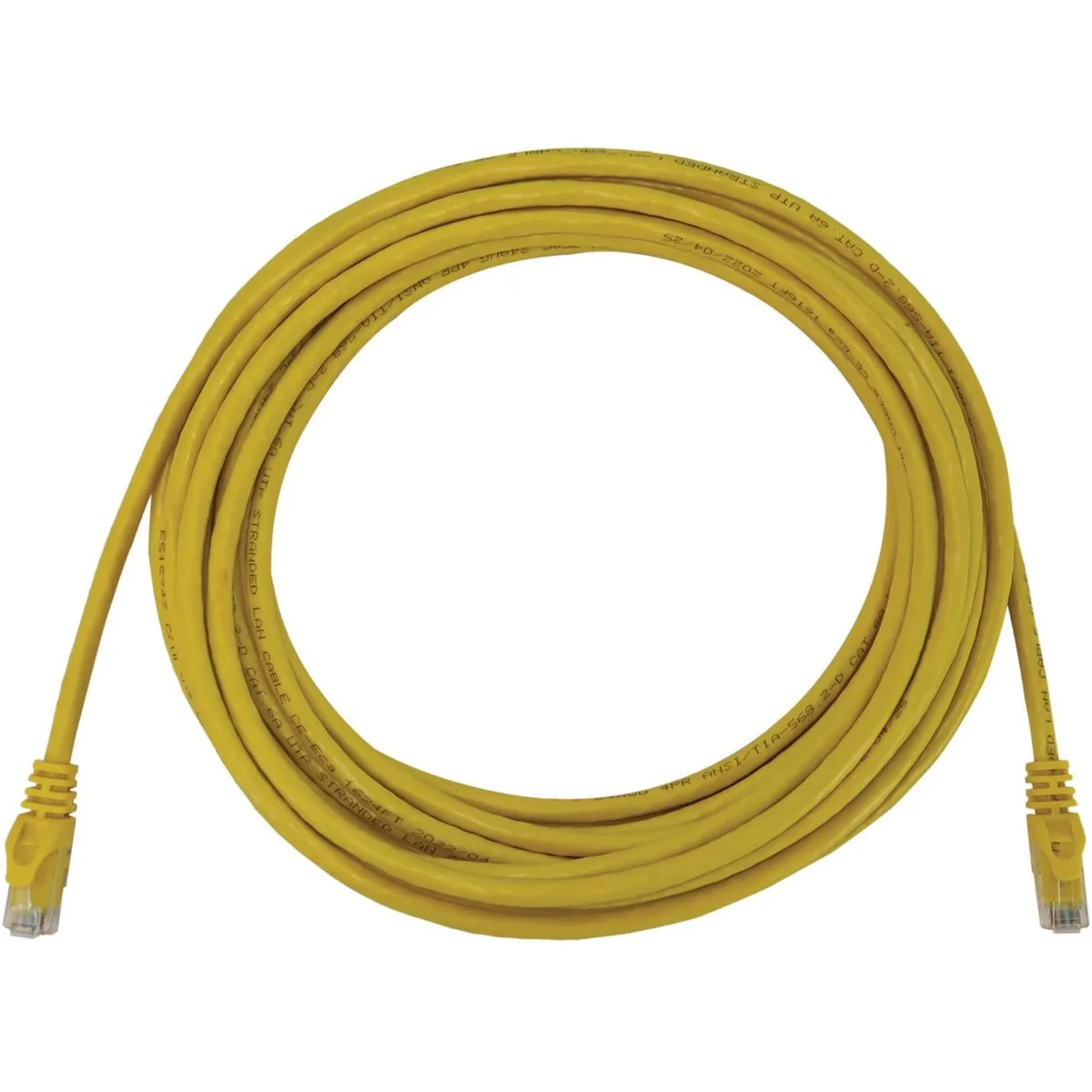 Tripp Lite Tripp Lite N261-025-YW network ethernet cable 25 ft — product photo