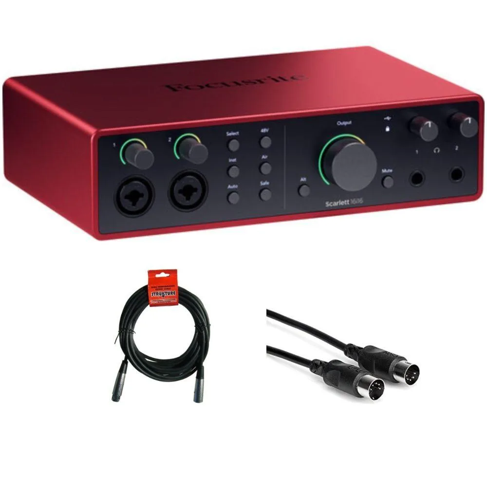 Focusrite Focusrite Scarlett 16i16 4th Gen USB-C Audio Interface Bundle — product photo