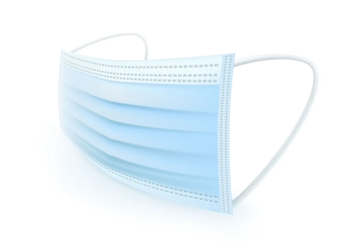 Others Others HS-700 First Aid Face Masks Blue 50 Pack Individually Wrapped — product photo