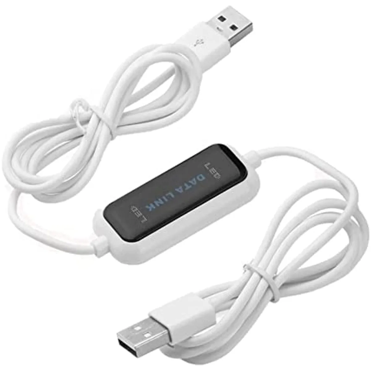 AllAmericanEssential AllAmericanEssential USB 2.0 PC-to-PC Transfer Cable Micro USB to USB A 0.48 Gbps — product photo