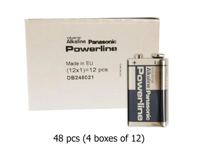 Panasonic Panasonic 6LR61AD1P 9V alkaline battery 48-pack — product photo