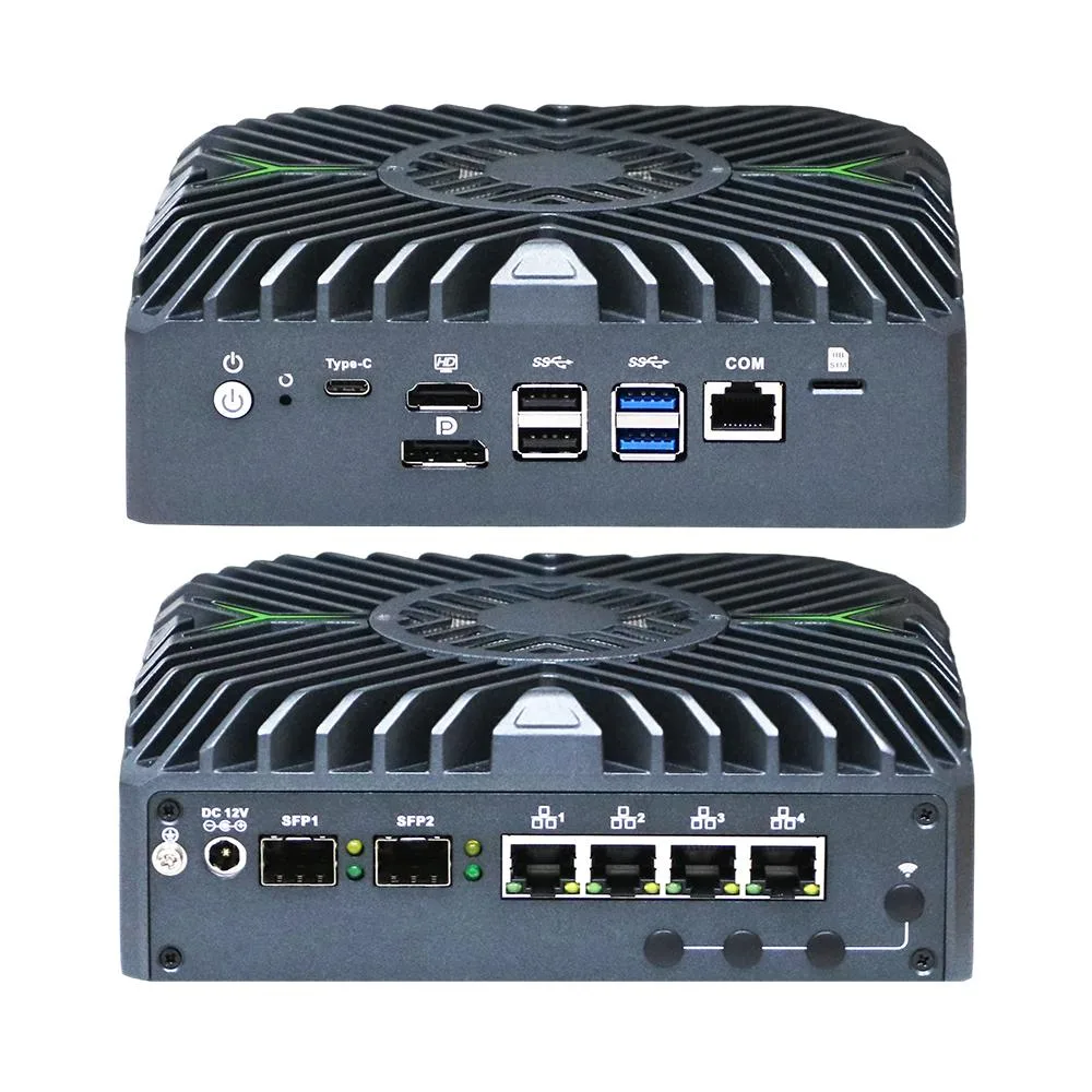 partaker Partaker H1 firewall appliance i5-1235U 64GB 1TB 4×2.5G 2×10G SFP+ — product photo