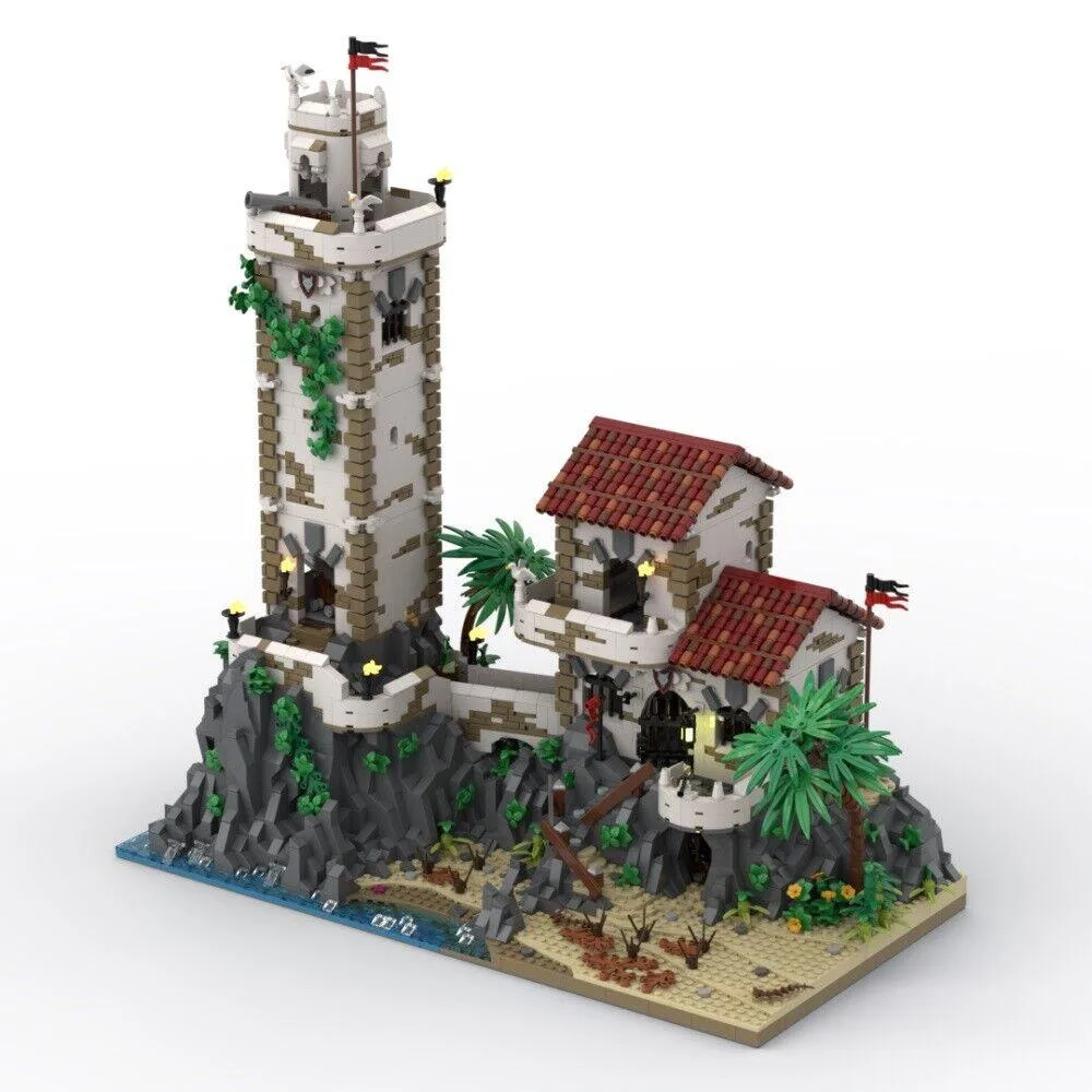 ZITIANYOUBUILD ZITIANYOUBUILD MOC-119841 Medieval Town Port Sauvage 5101 Parts Educational Building Set — product photo