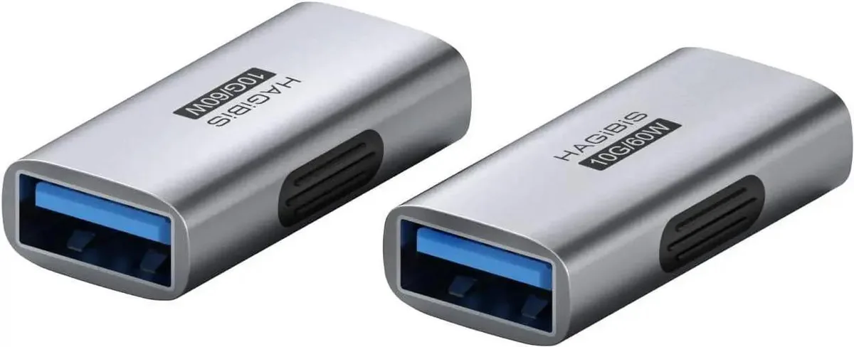 SMUGDESK SMUGDESK USB 3.2 Female to Female Adapter 10Gbps 60W 2 Pack — product photo