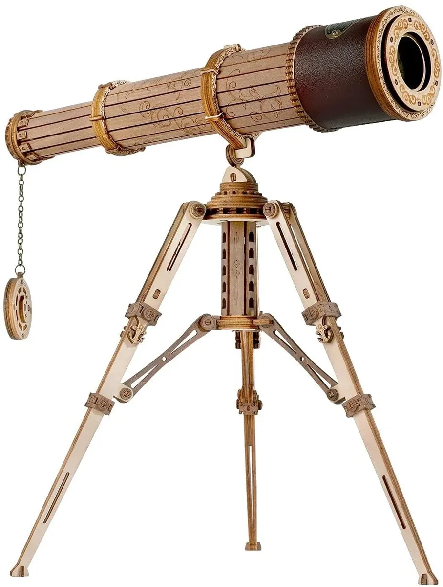 ROKR ROKR 3D Wooden Monocular Telescope Kit 314 pcs 150m 2.5h — product photo