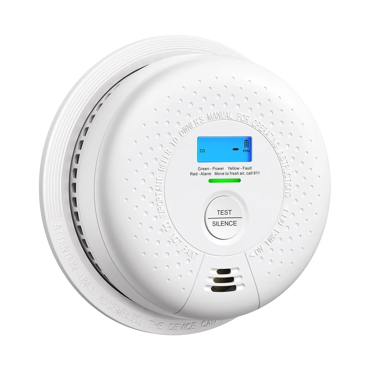  X-Sense SC01 Smoke &amp; Carbon Monoxide Alarm 1-Pack — product photo