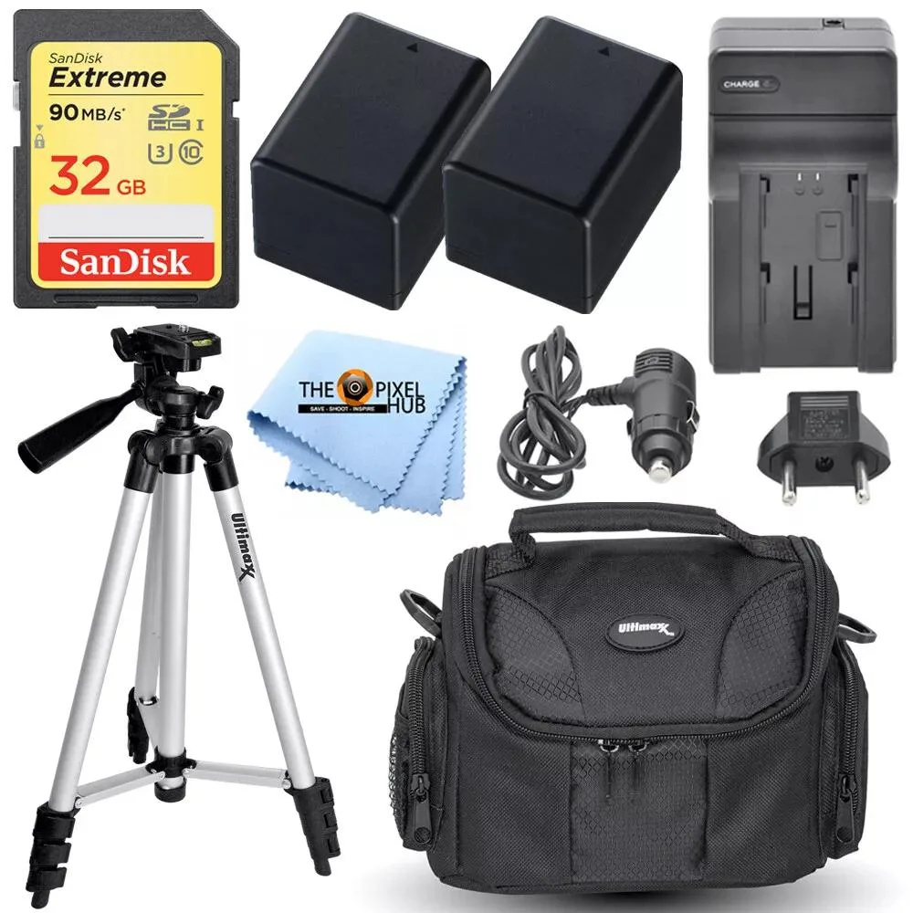 Ultimaxx Ultimaxx Accessory Kit for Canon VIXIA HF R800 R80 R82 R600 R50 R52 R400 R40 R300 M52 — product photo