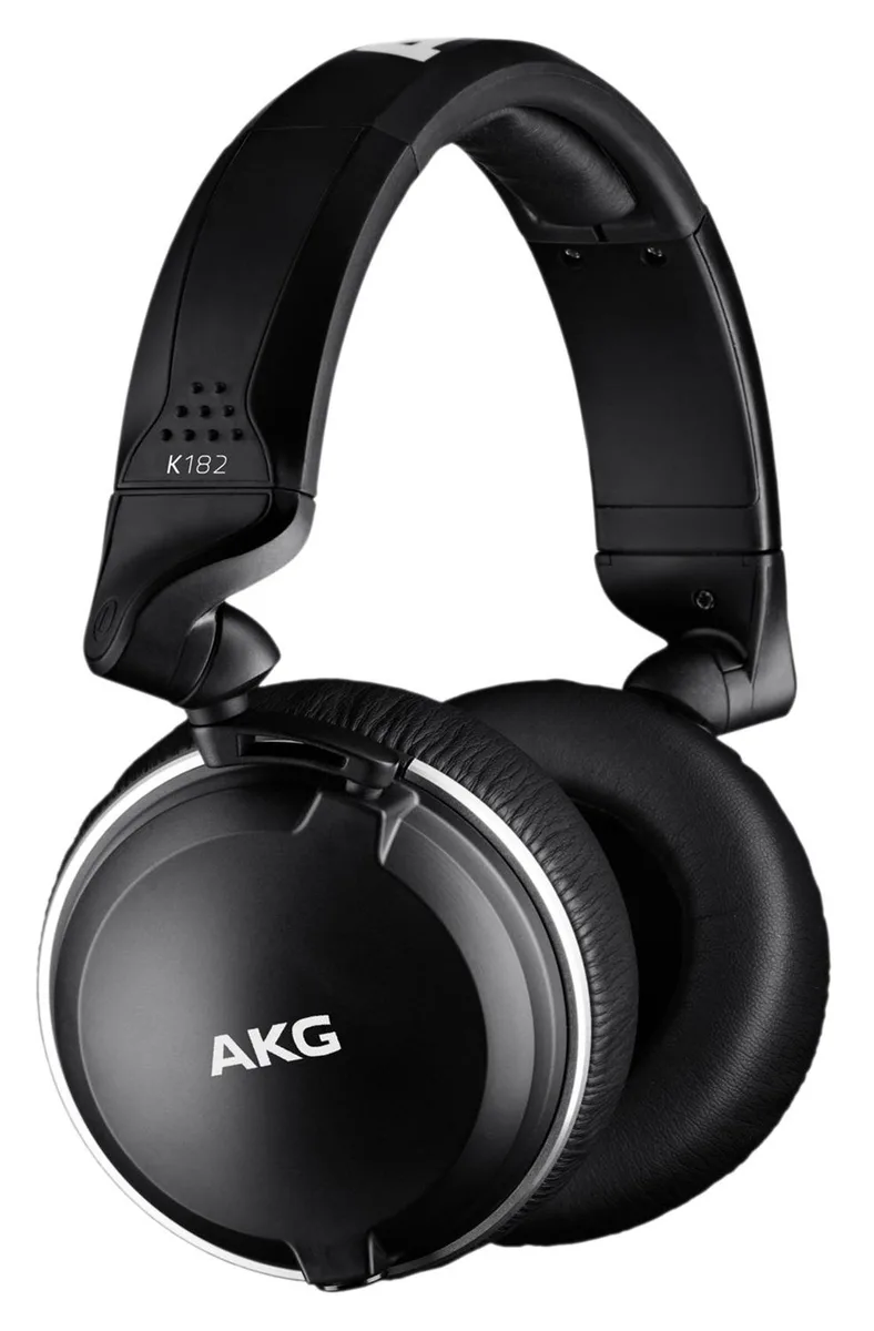 AKG ACOUSTICS AKG K182 Professional Closed-Back Monitor Headphones — product photo