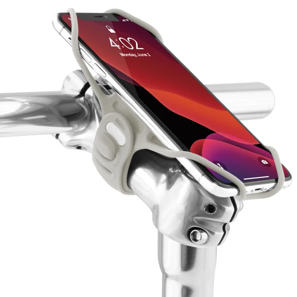 Bone Bone Bike Tie Pro 3 Phone Mount Gray 5.8-7.2 — product photo