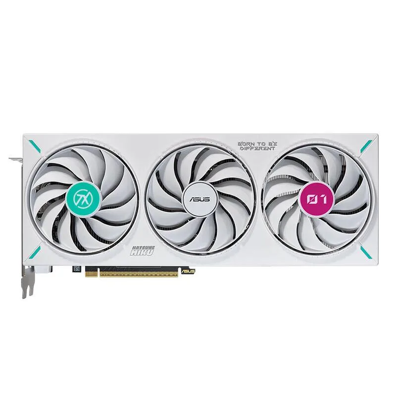 ASUS ASUS TX GeForce RTX 5060 Ti HATSUNE MIKU graphics card — product photo