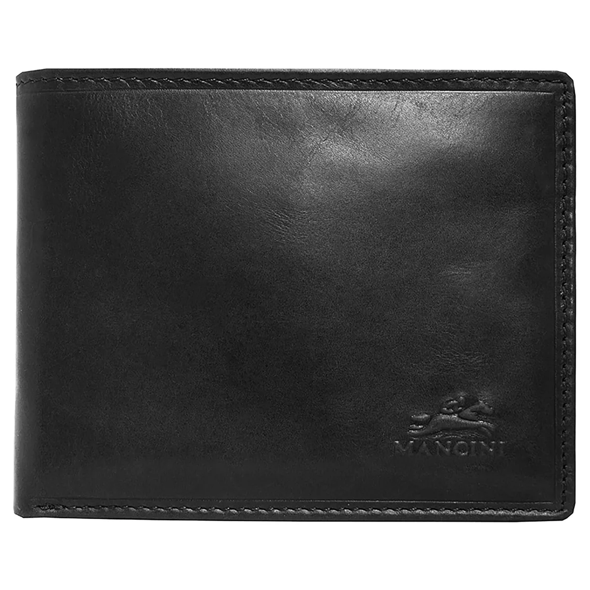 Mancini Leather Goods Mancini Leather Goods Boulder Men's RFID Secure Billfold with Removable Passcase Black — product photo