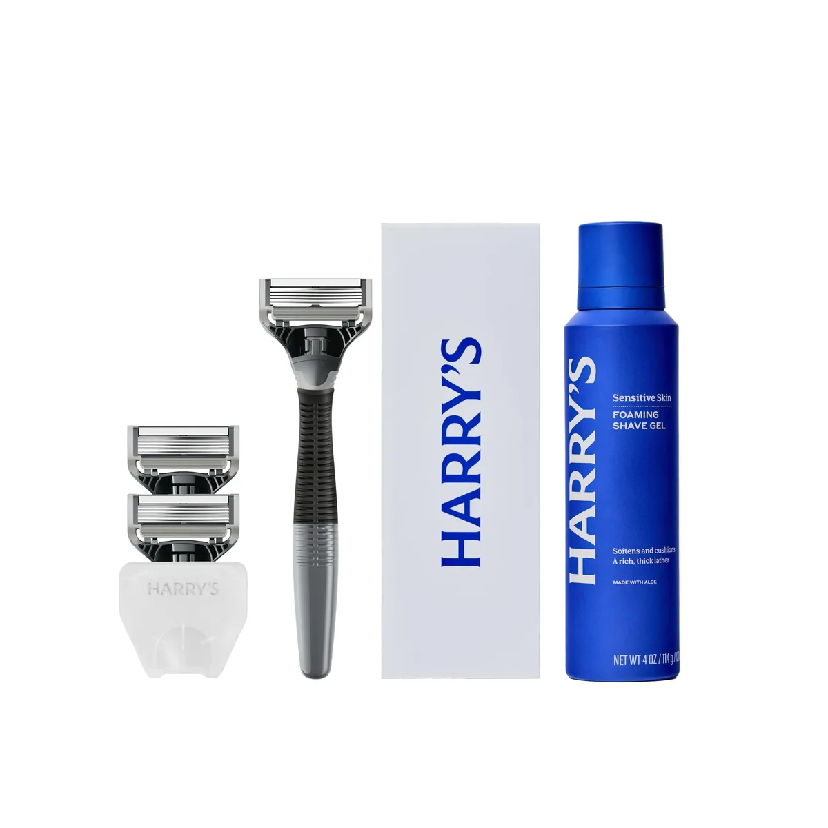 Northwest cartridge razor 5-blade black kit — product photo