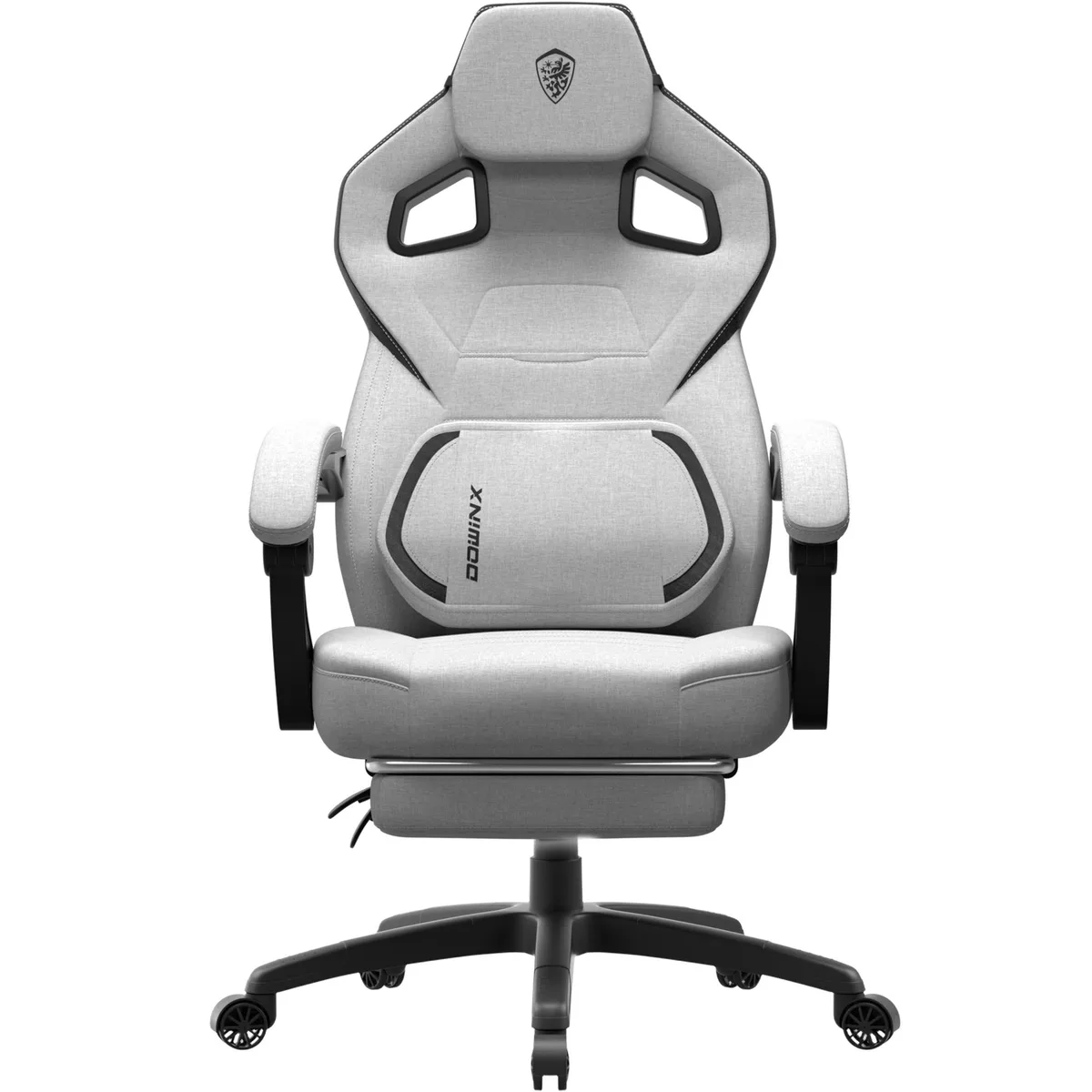 Dowinx Dowinx LS-MB33 gaming chair, 300 lb capacity, grey fabric — product photo