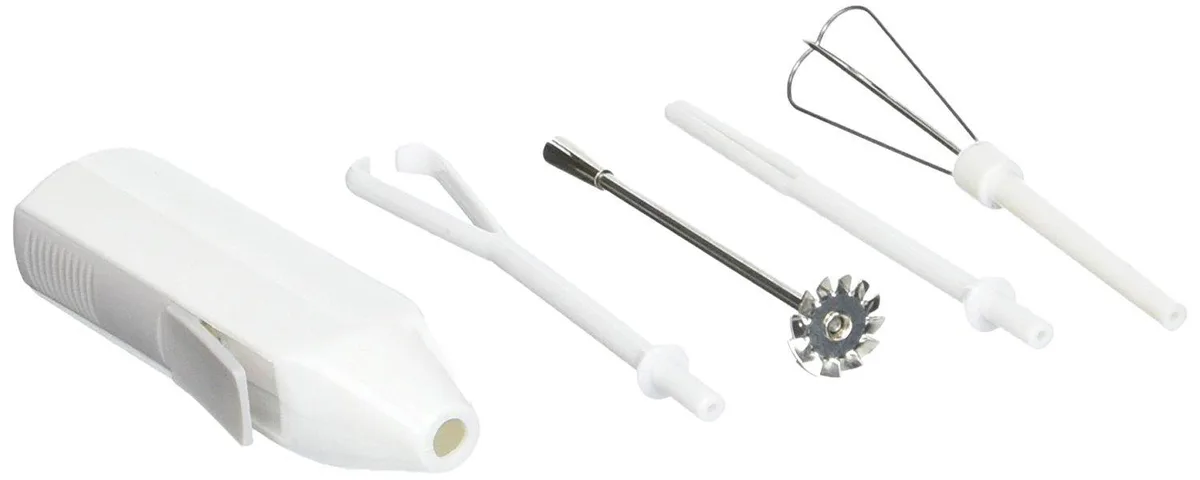  Norpro 2273 Deluxe Cordless Mini Mixer Blender Whipper Whisk Battery Operated — product photo