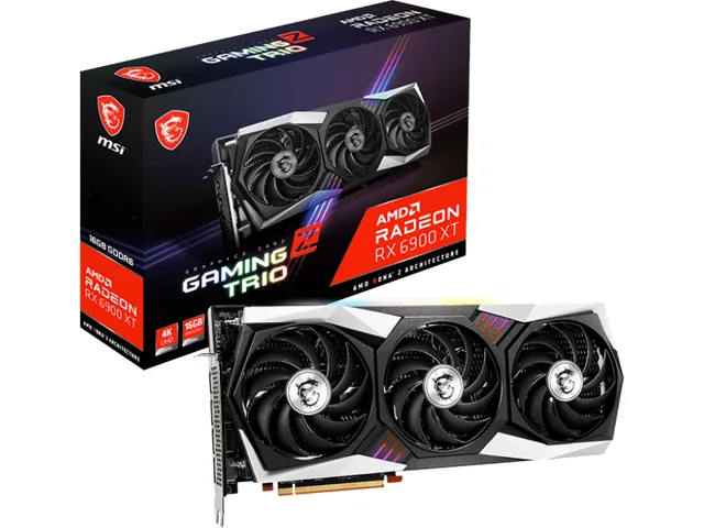 MSI MSI RX6900XT GAM Z TRIO 16GB graphics card — product photo
