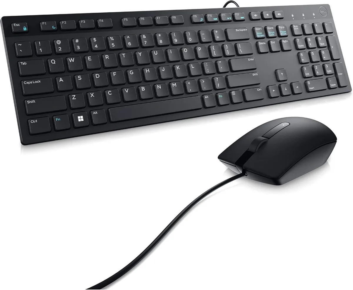 DELL DELL KM300C Wired Keyboard & Mouse Combo Black USB — product photo