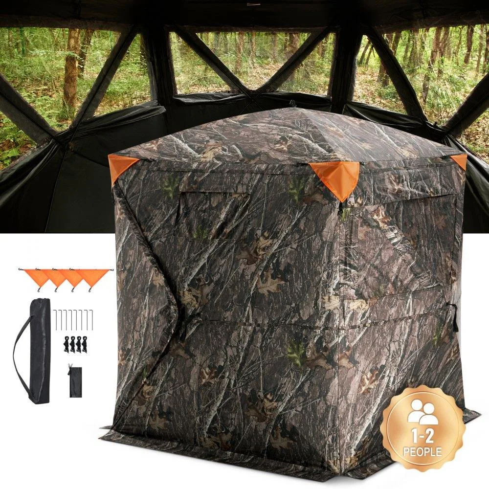 VEVOR VEVOR 270° Ground Blind 55x55x67 in 150D Camo ZH555567-SW — product photo