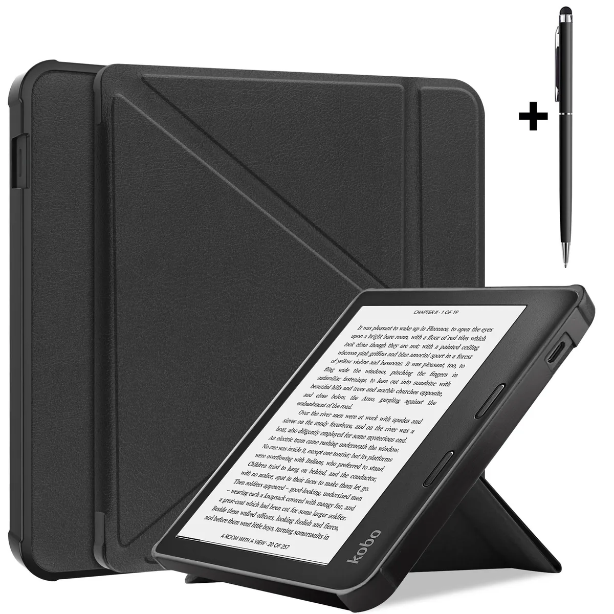 Werleo Werleo Slim Case for Kobo Libra 2 2021 Black — product photo