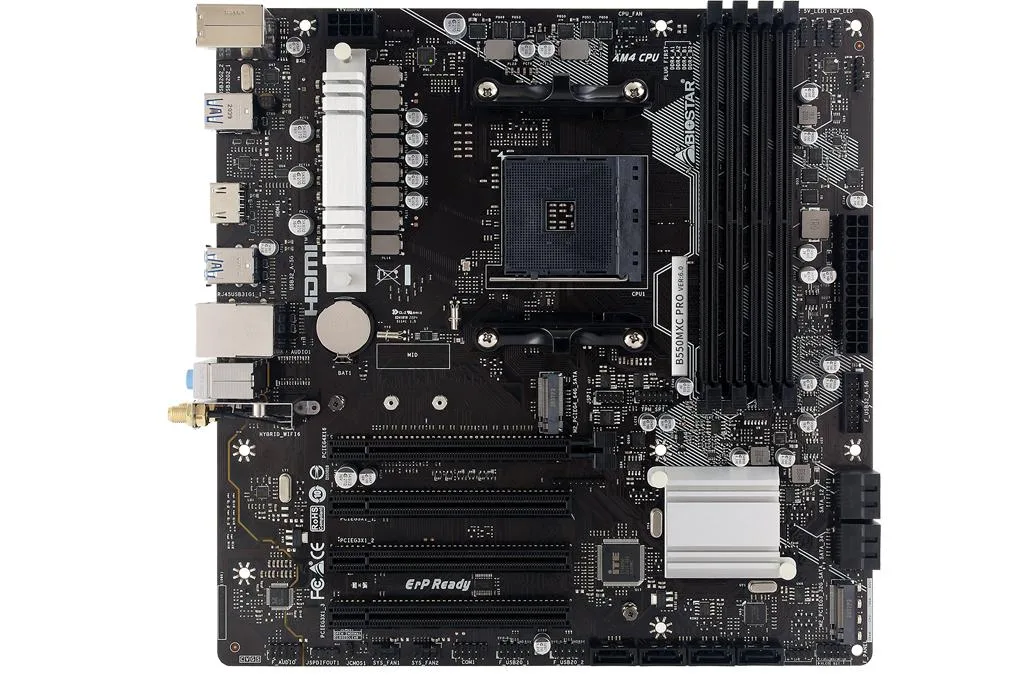 Biostar Biostar B550MXC PRO AMD AM4 MicroATX DDR4 Motherboard — product photo