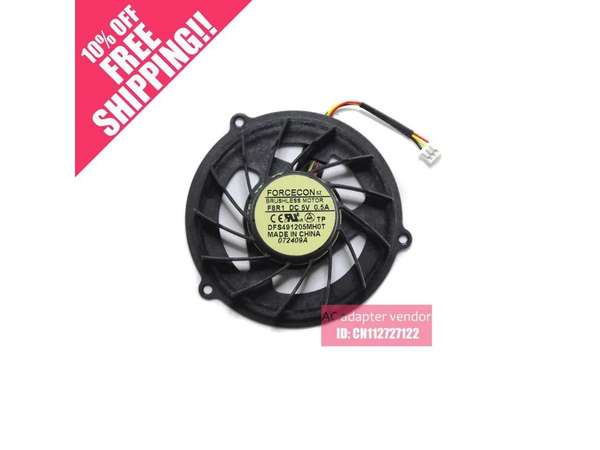 Fans Fans CPU fan for Acer Aspire 5737 5737Z 5530 5530Z DFS491205MH0T — product photo