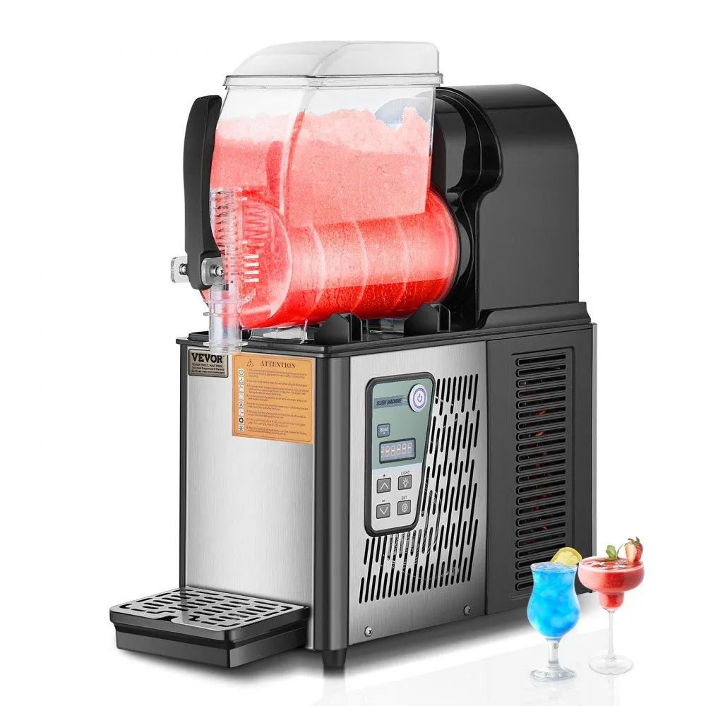 VEVOR VEVOR XRJ4LX1 4L Slushy Machine 15 Settings Stainless Steel — product photo