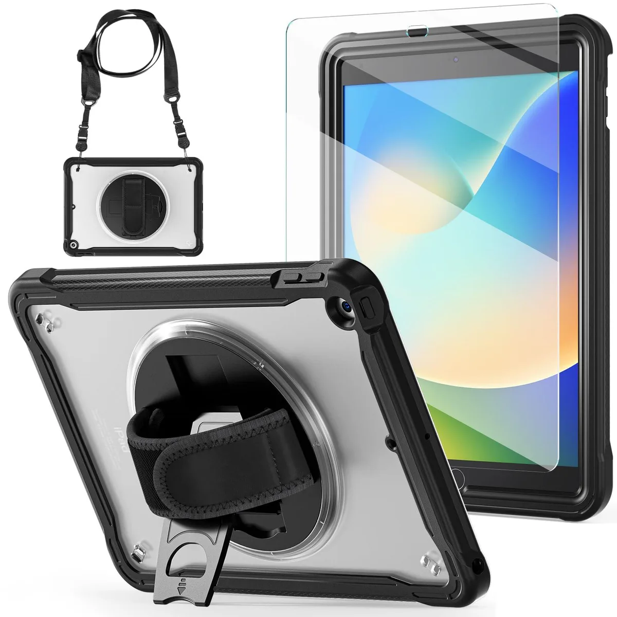  Speck BD-10.2-GP-BK Clear Screen Protector for iPad 10.2 2021/2020/2019 — product photo