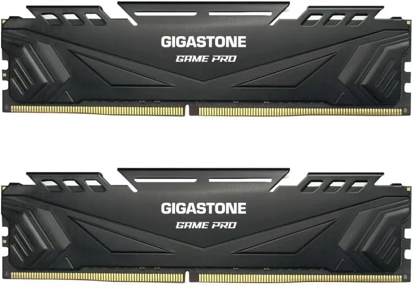 Gigastone Corporation Gigastone Corporation U5200-16GBX2-GST-HB 32GB (2x16GB) DDR5-5200 CL40 Black desktop RAM — product photo