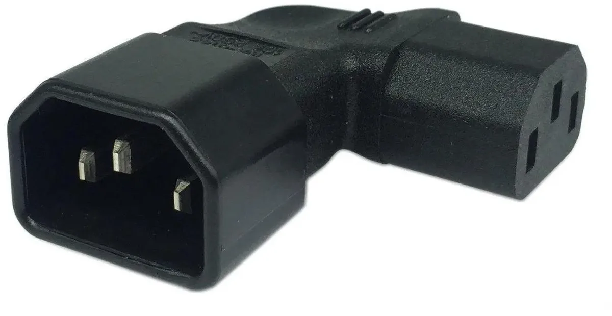 Vszerda Vszerda Cerrxian Left Angle IEC 320 C14 to C13 Power Cord — product photo