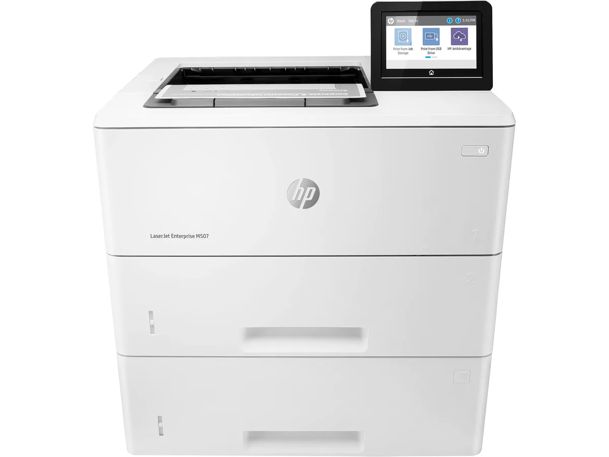 HP HP LaserJet Enterprise M507x 1PV88A#BGJ laser printer — product photo