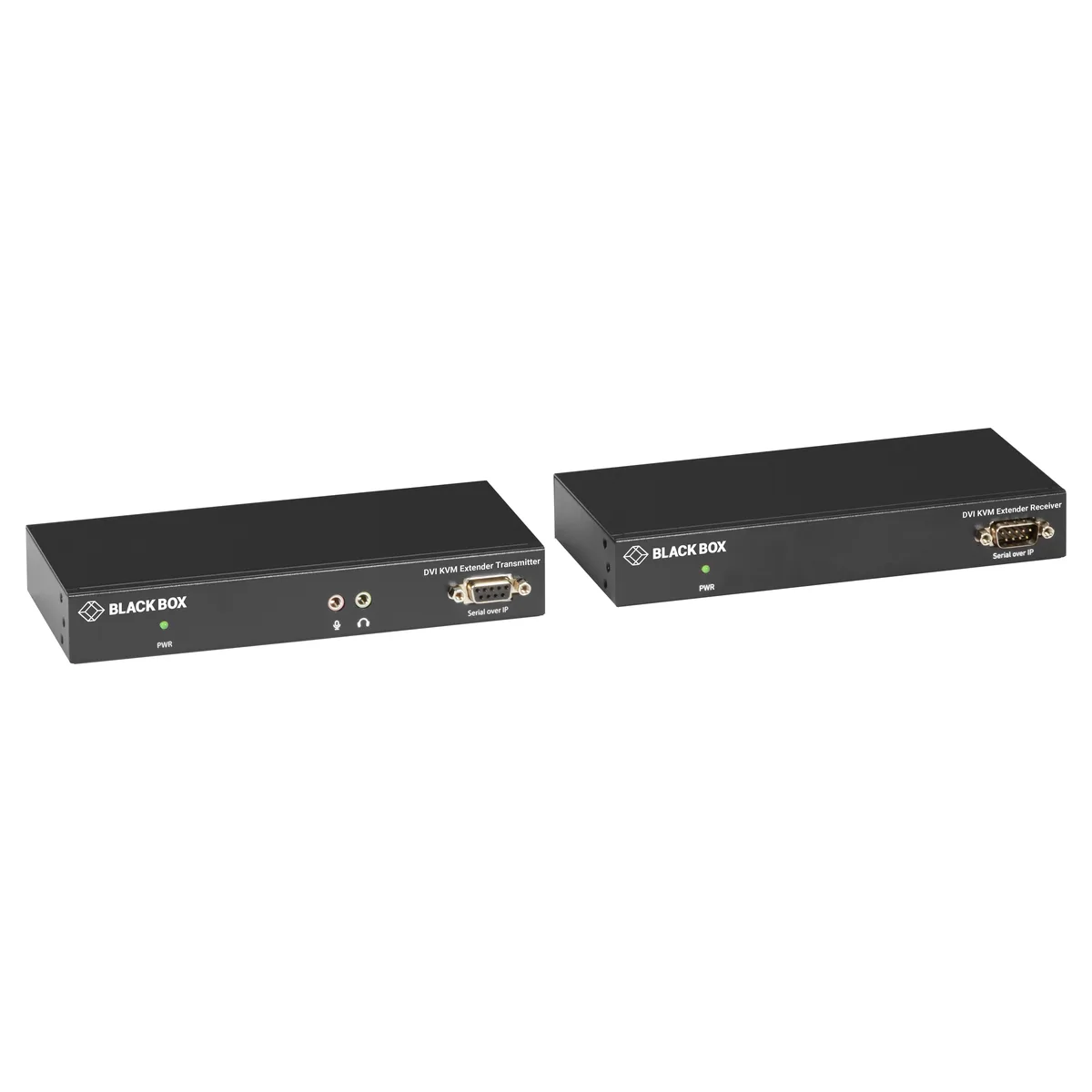 Black Box Corporation Black Box Corporation KVXLCF-100-R2 KVM Switch DVI-D USB 2.0 Serial Audio Local Video — product photo